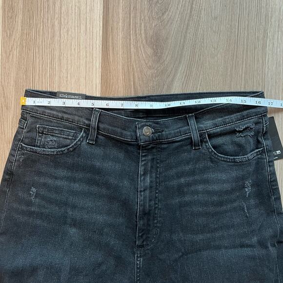 NWT Joe's High Rise Wide Leg Cropped Denim Jeans, Size 32, Isagel - Picture 10 of 11